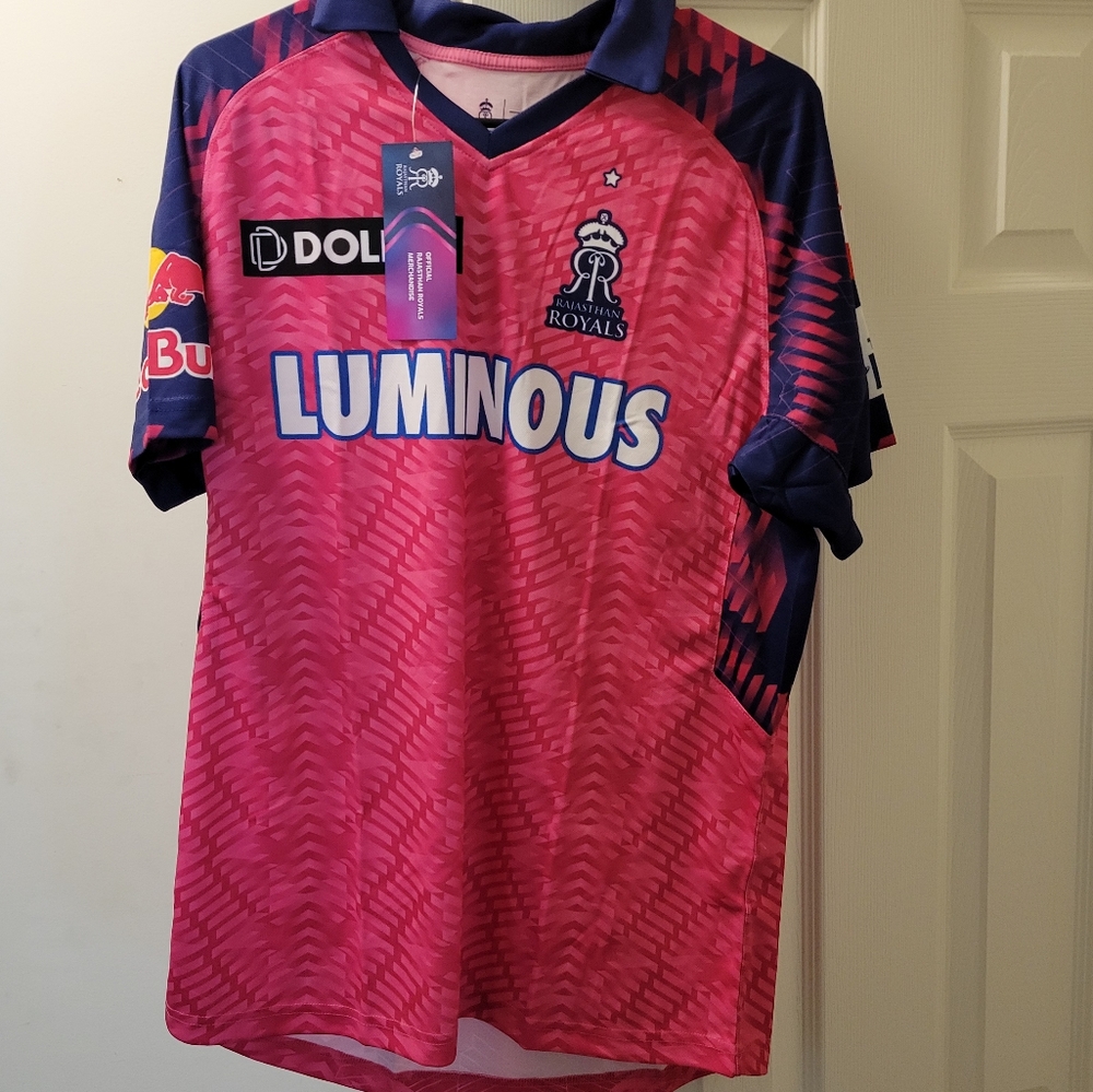 Pink Cricket Jersey